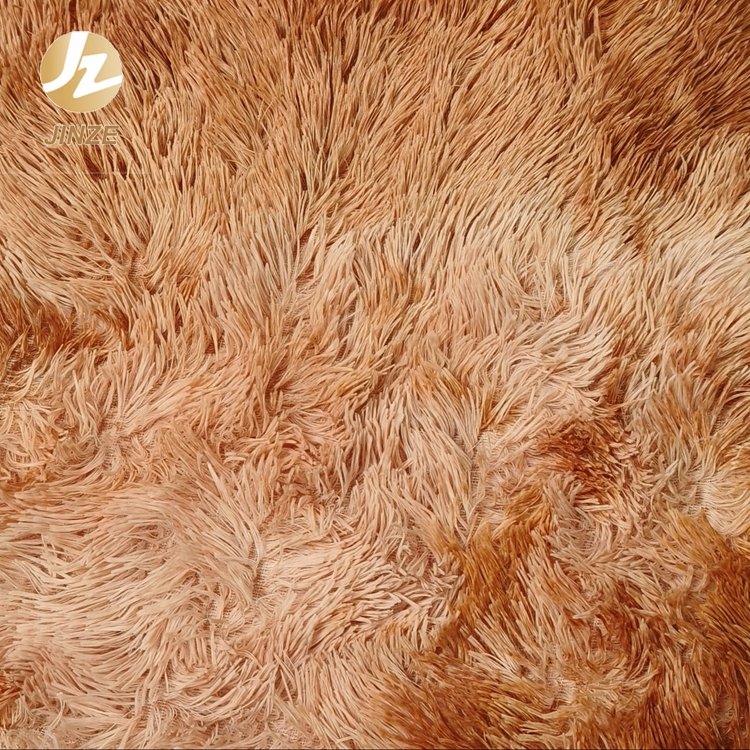 JZ Wholesale Custom Tie Dye Polyester Plush Fleece Fabric For Making Soft Toys
