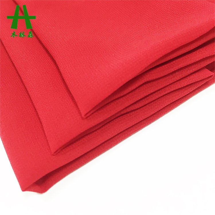 Mulinsen Textile 100% Polyester Moss Crepe 75D P/D Chiffon Fabric