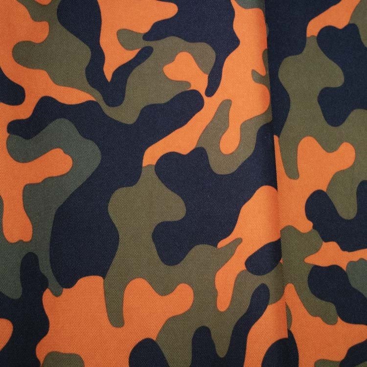 600d PU Coated Camouflage Polyester Printed Oxford Fabric