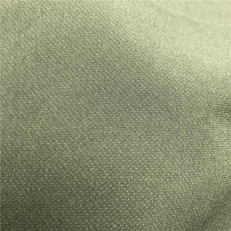 75D Spandex Polyester Jacquard Mountain Fabric Double-Layer 4 Way Stretch Woven Plain Design Dense Coats Mountain Wear Free