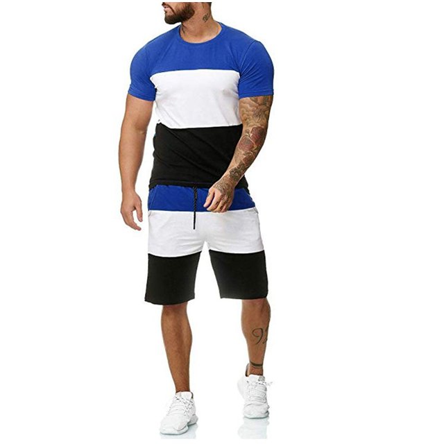 2024 Unisex Custom Two-Piece Graphic T-Shirt and Shorts Set Men's Summer Sportswear with Puff Print Logo Design