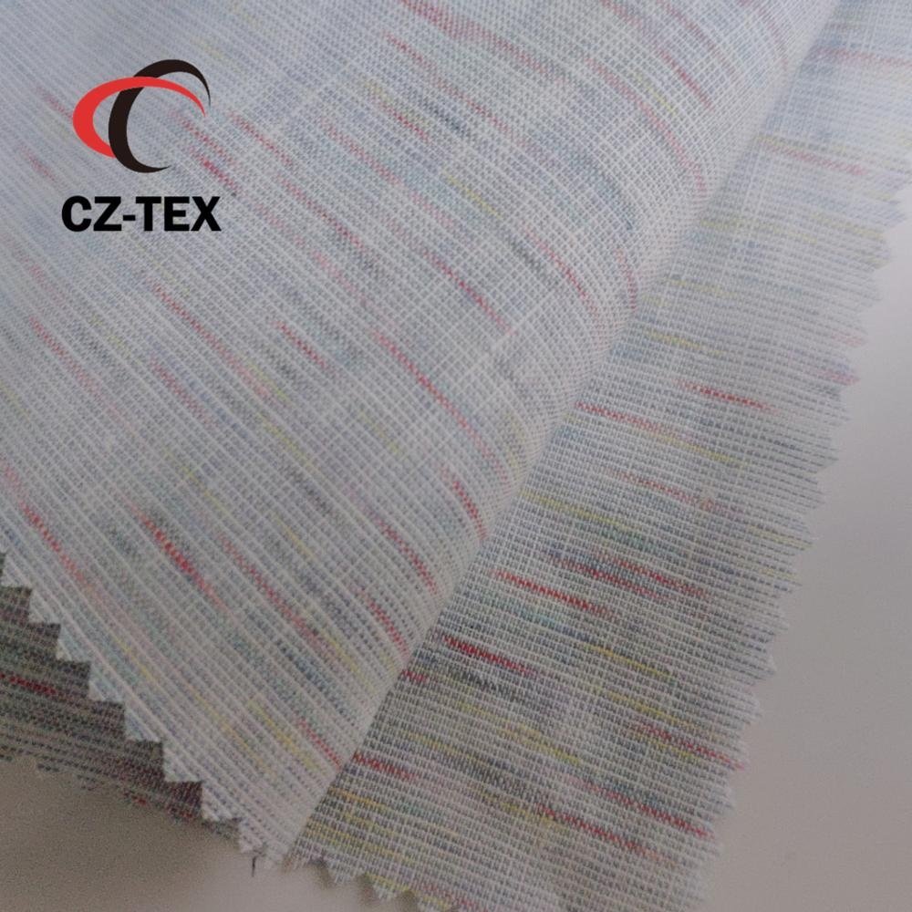 Soft hand feel linen cotton fabric for home textiles,shirts,dress