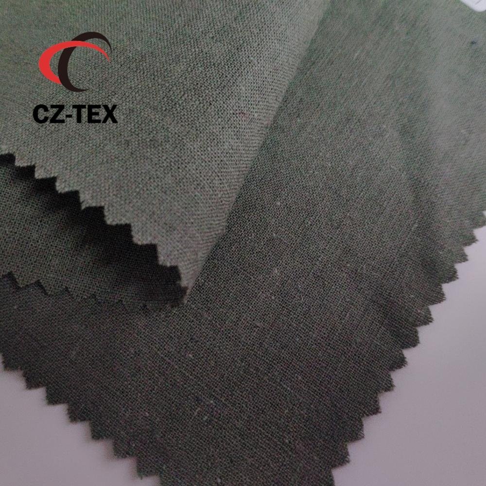 Soft hand feel linen cotton fabric for home textiles,shirts,dress