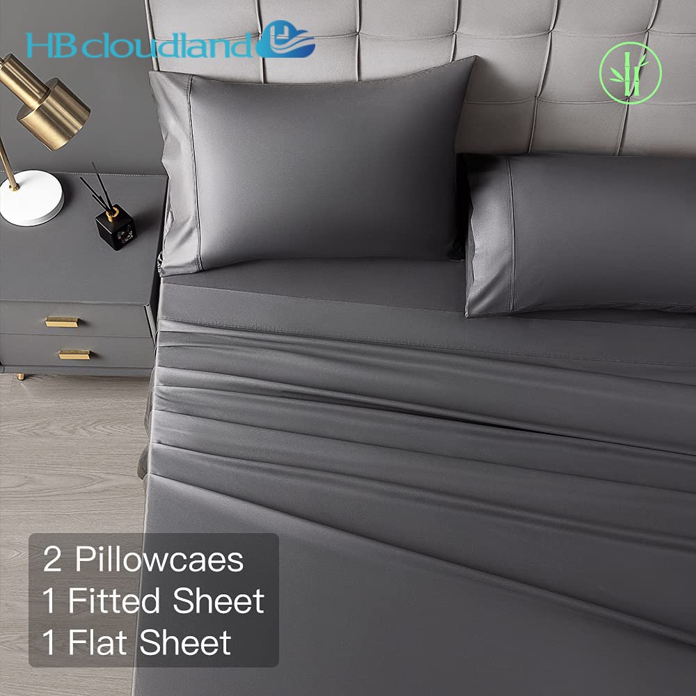 high quality hotel luxury linen private label 100% bamboo comforter bedding bedsheets 300 series 4 piece