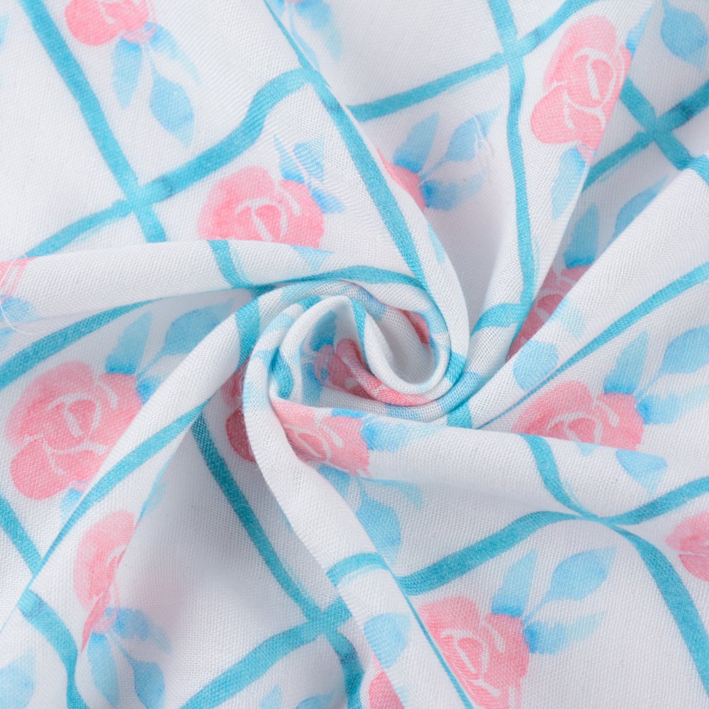 Kahn OEKOTEX-100 Certificated custom fabric printing wholesale double gauze cotton pajamas bamboo fabric