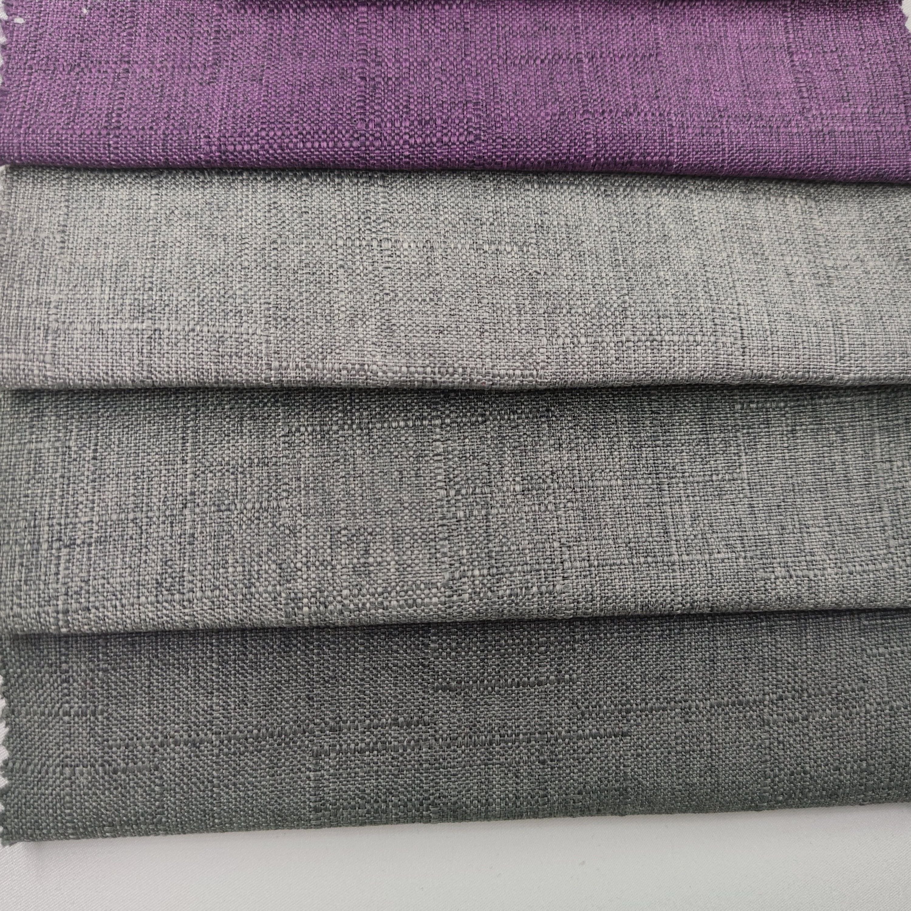 Bamboo Hemp 100% Polyester Fabric Imitation Linen 100 fabric Sofa Home Textiles Pleated 600d Polyester With Linen Muslin fabric