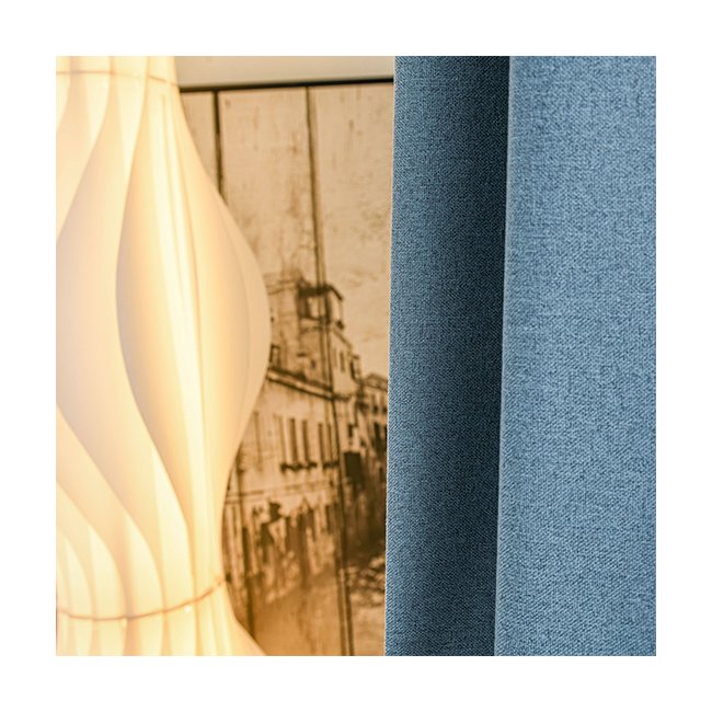 Wholesale 110\" Inch 280cm Width Window Curtain Polyester Linen Textile Fabrics Roll Plain Woven Design Wedding Outdoor Lining