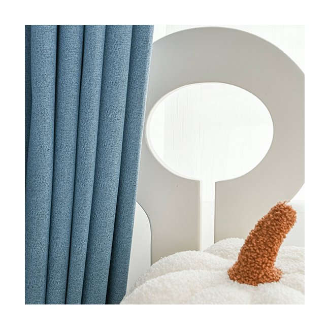 Wholesale 110\" Inch 280cm Width Window Curtain Polyester Linen Textile Fabrics Roll Plain Woven Design Wedding Outdoor Lining