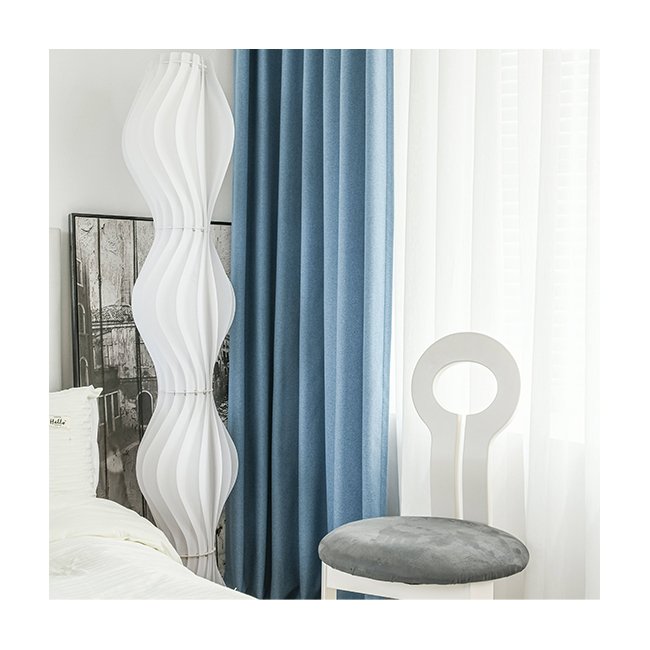 Wholesale 110\" Inch 280cm Width Window Curtain Polyester Linen Textile Fabrics Roll Plain Woven Design Wedding Outdoor Lining
