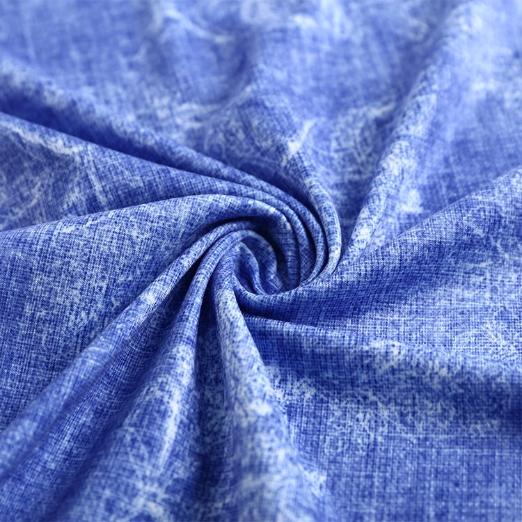 Custom high quality organic bamboo jersey fabric