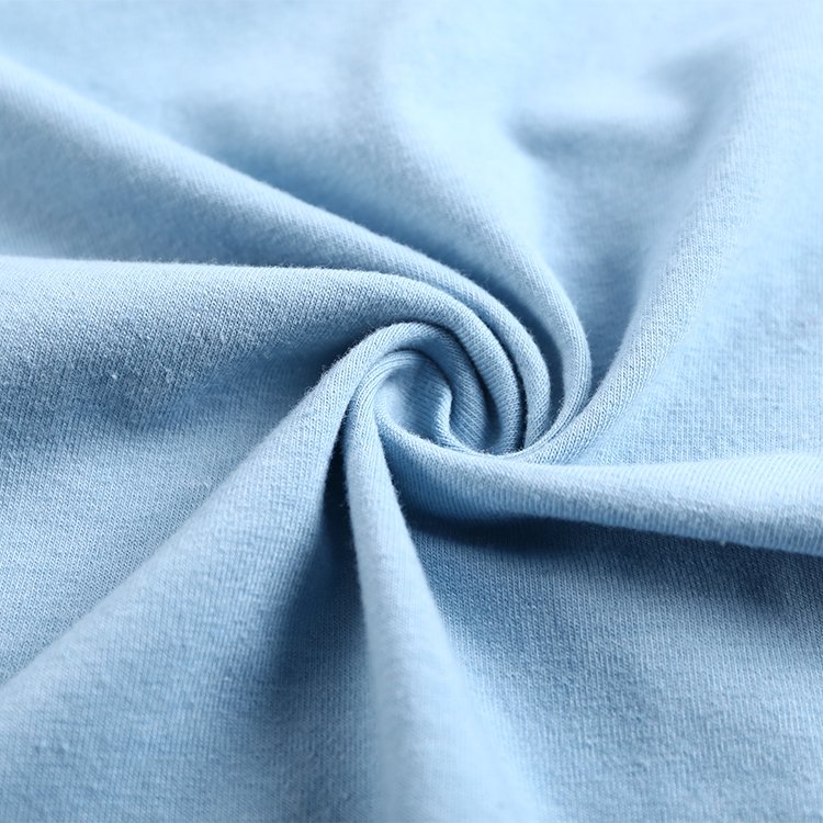 Custom high quality organic bamboo jersey fabric