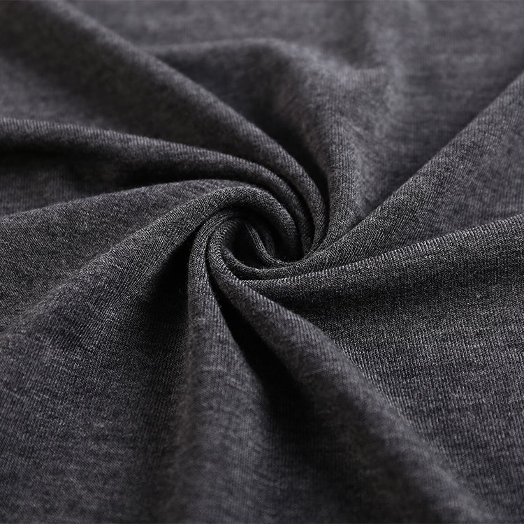 Custom high quality organic bamboo jersey fabric
