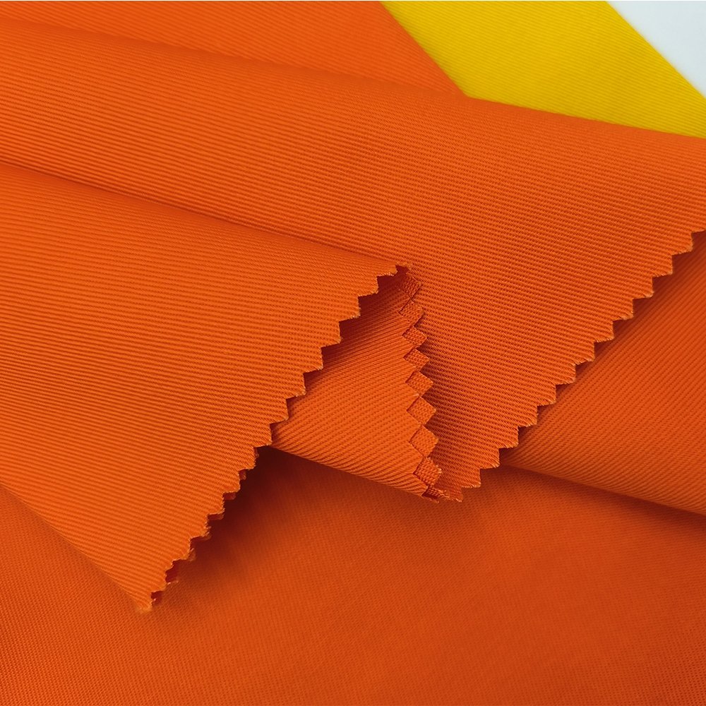 Ronghong OEM ODM 65 Polyester 35 Cotton Workwear Fabric 20Sx14S 250GSM Workwear Twill Fabric
