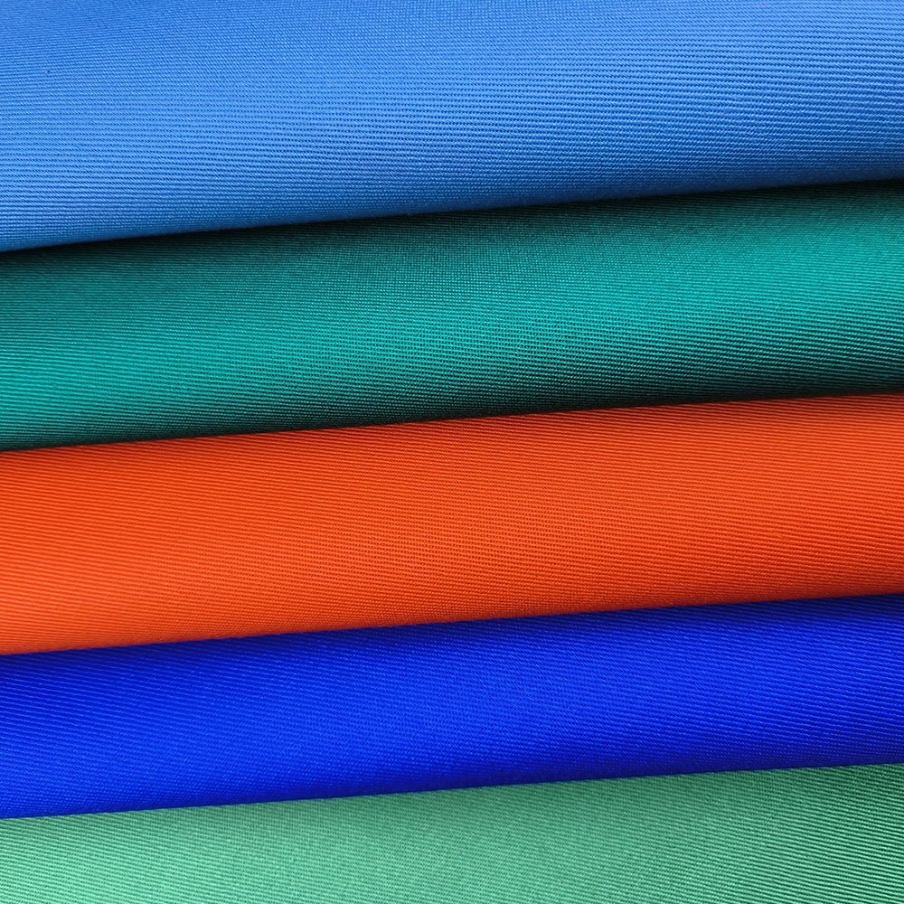 Ronghong OEM ODM 65 Polyester 35 Cotton Workwear Fabric 20Sx14S 250GSM Workwear Twill Fabric