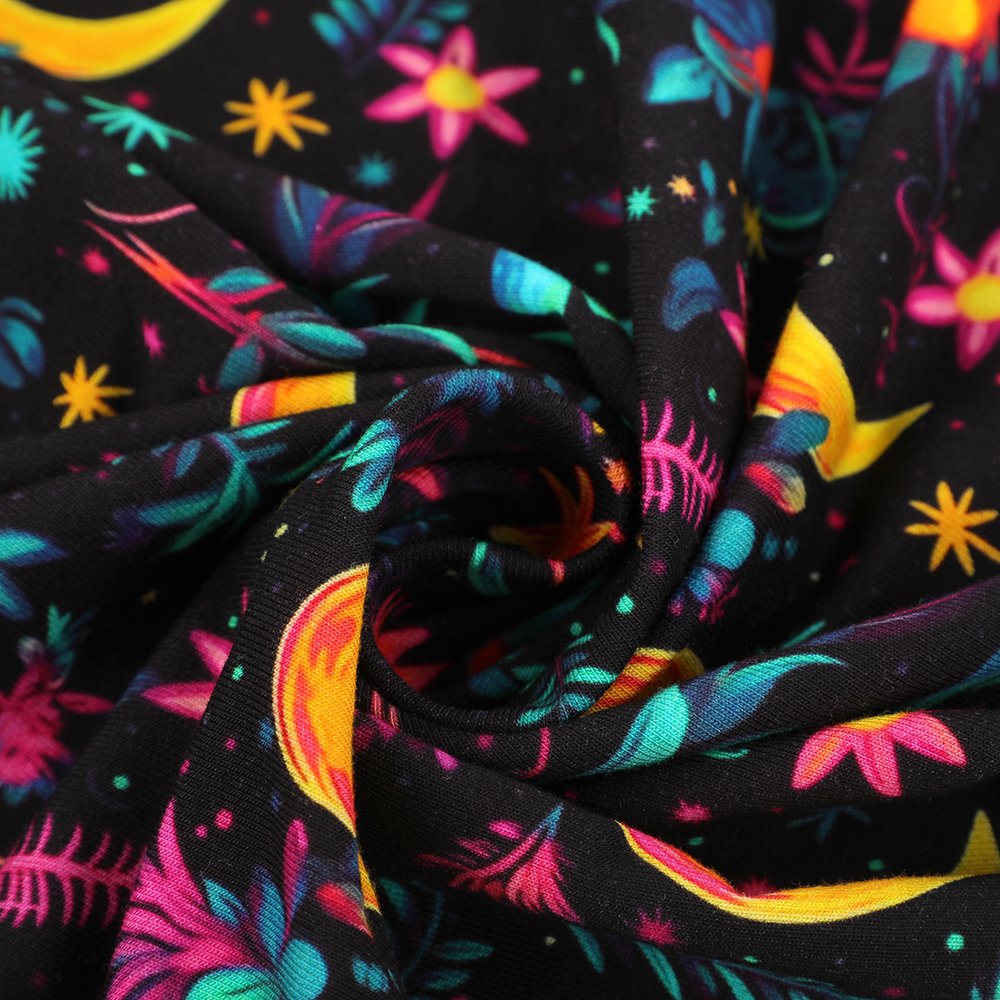 Custom printed digital printed bamboo cotton terry fabric 70%bamboo 25%organic cotton 5%lycra terry fabric
