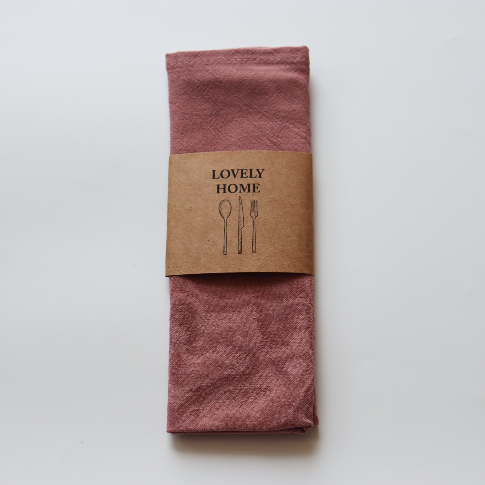 Custom Wholesale Linen With Logo Kitchen Table Napkins Cloth Linen Napkins