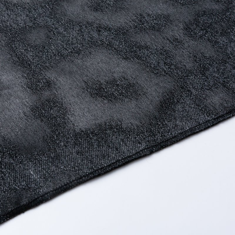 KEER Factory Custom Wholesale JBQ801N black abstract pattern design brocade acrylic polyester clothing jacquard fabric