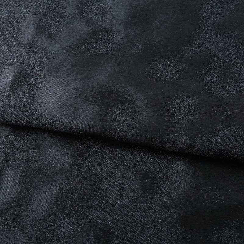 KEER Factory Custom Wholesale JBQ801N black abstract pattern design brocade acrylic polyester clothing jacquard fabric