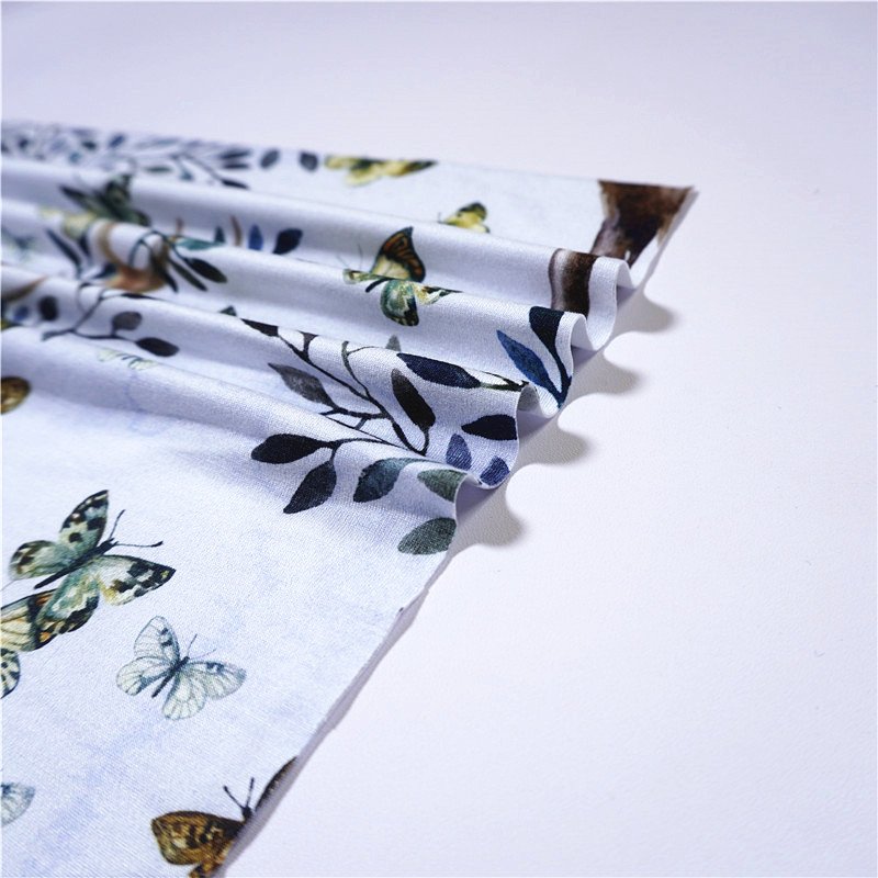 Cheap top quality bamboo print cotton fabric 95% organic bamboo 5%spandex fabric for Baby Cloth,blanket 230-250GSM