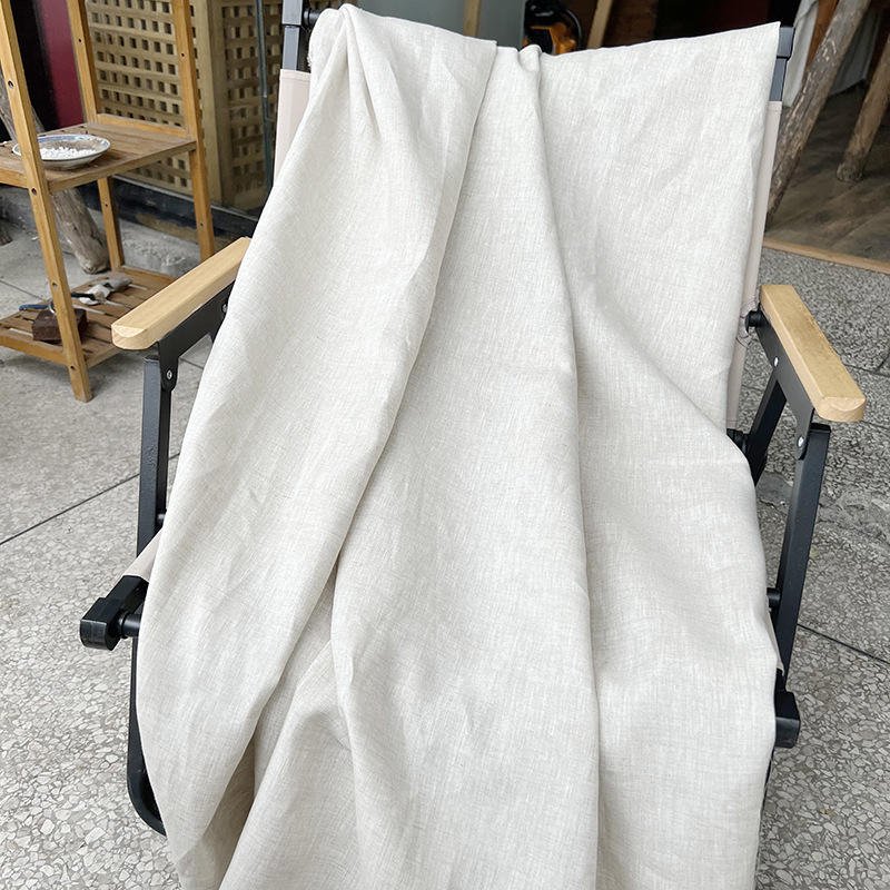 Factory Direct Selling Plain Dyed Colored Clothes Fabric Pure 100% Linen Fabric For Suit Tshirt Dress