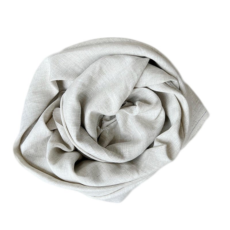 Factory Direct Selling Plain Dyed Colored Clothes Fabric Pure 100% Linen Fabric For Suit Tshirt Dress