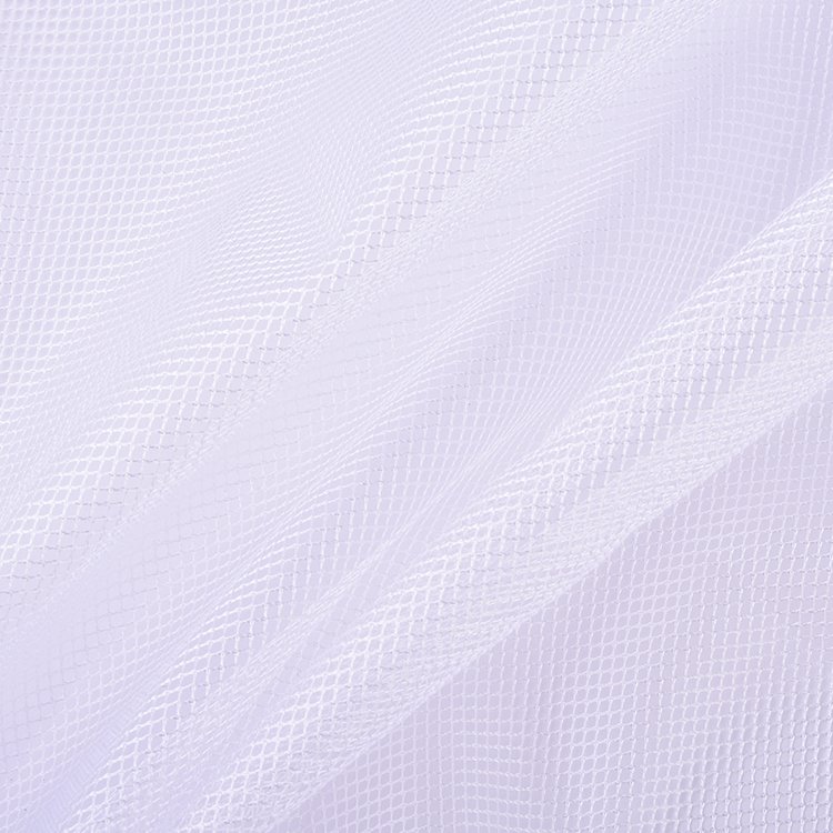 Fujian Factory 118'' Width Shiny Four Square 100% Polyester Mosquito Net Mesh Fabric