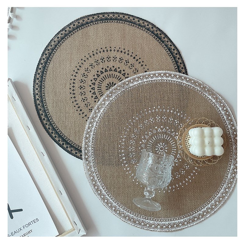Linen Cotton Boho Placemat wholesale Place Mats For A Decorating Party Tables Bohemian Cloth Wedding