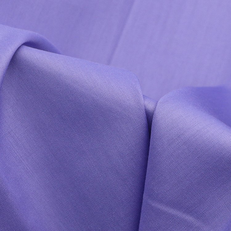 2023 anti wrinkle 100% microfiber polyester fabric woven dyed twill fabric for women shirt