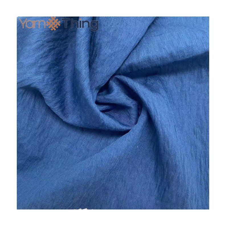 New arrival Shirts Cotton Linen Blouses Nylon Rayon Fabric For Women