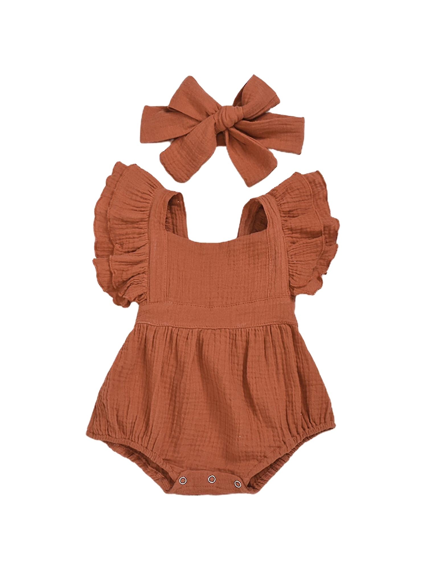 Manufacturer's Custom Ultra Soft 100% Knitted Fabric Unisex Romper Snap Button Body Suit Infants/Toddlers Summer Casual Print