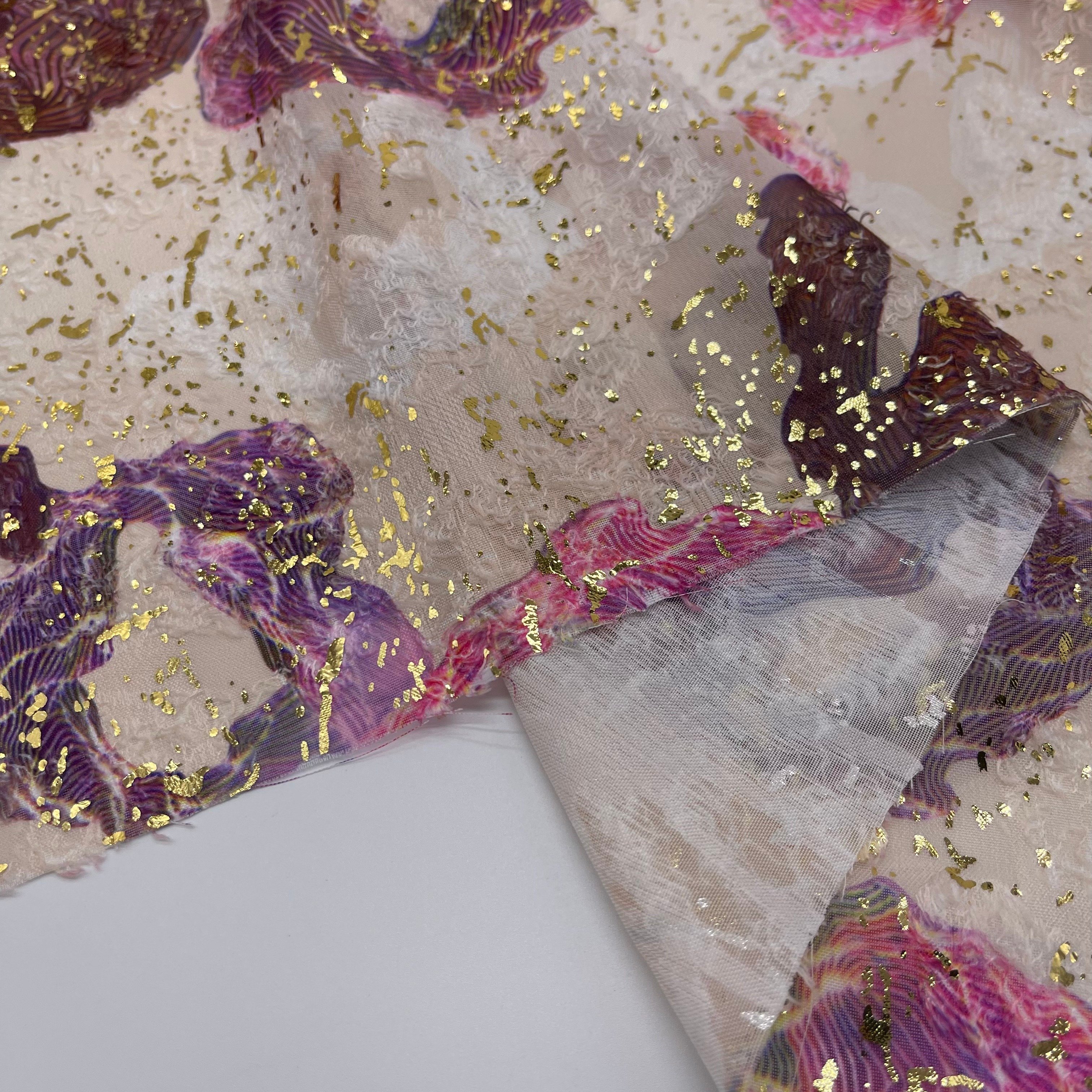Accept customized good service china sheer chiffon fabric manufacturer