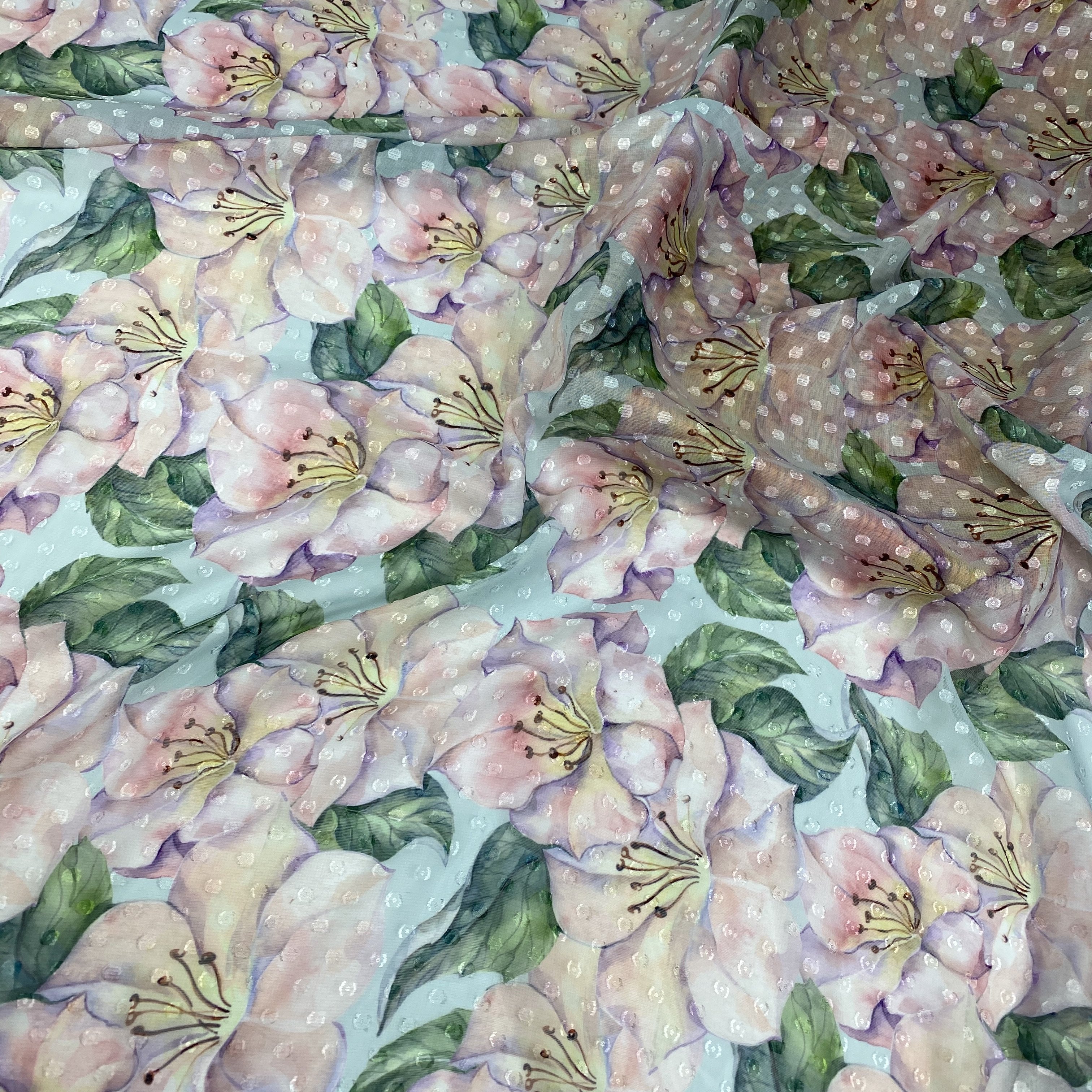 woven textile fabric wholesale supplier 100%T chiffon custom printed fabric 100 paper print POLYESTER FABRIC for women clothing