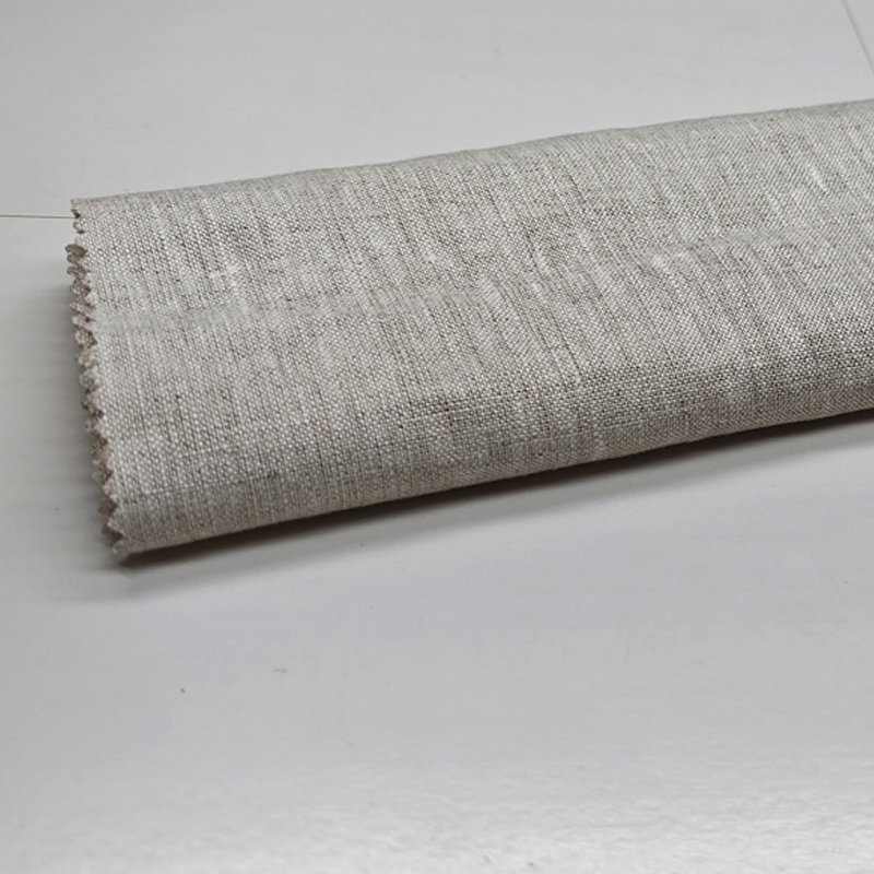 Hot Selling Products 100% Linen Fabric Pure Linen Solid Color 100% Linen Fabric 200 Gsm For Dress