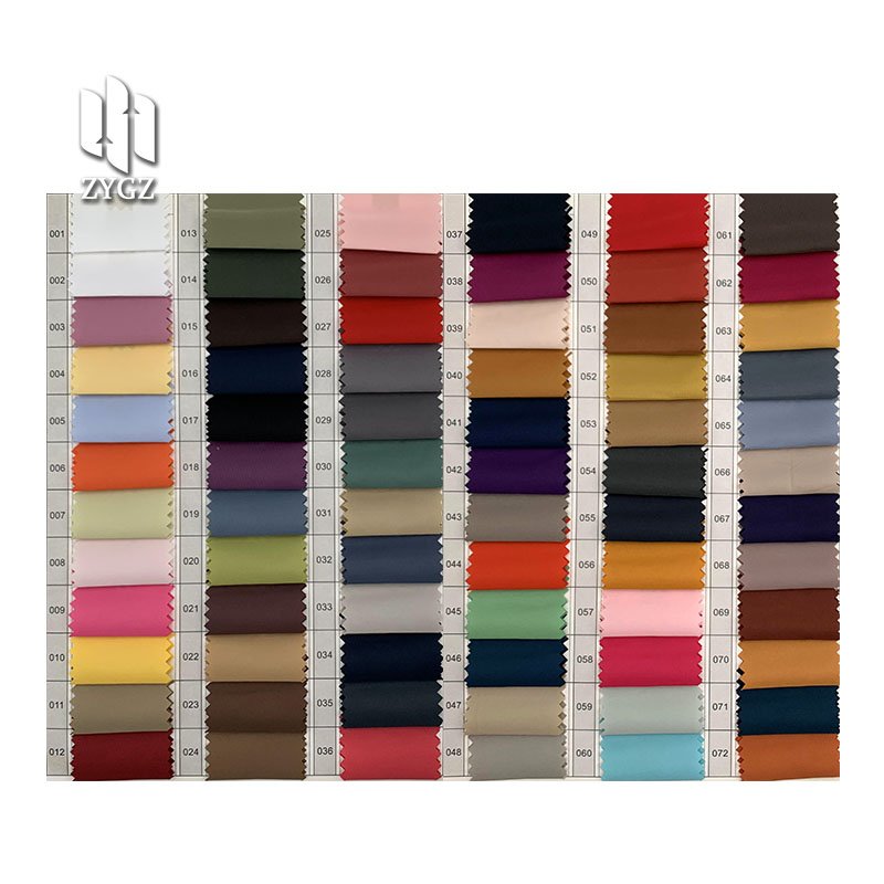 New Design Wholesale 100%Polyester High Grade Wear-proof Washable Fabric for Suits Leisure Wear Dress Clothing Garments