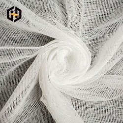 Manufacturer's high-quality 100% polyester fabric mesh lining for PVC wallpaper backing