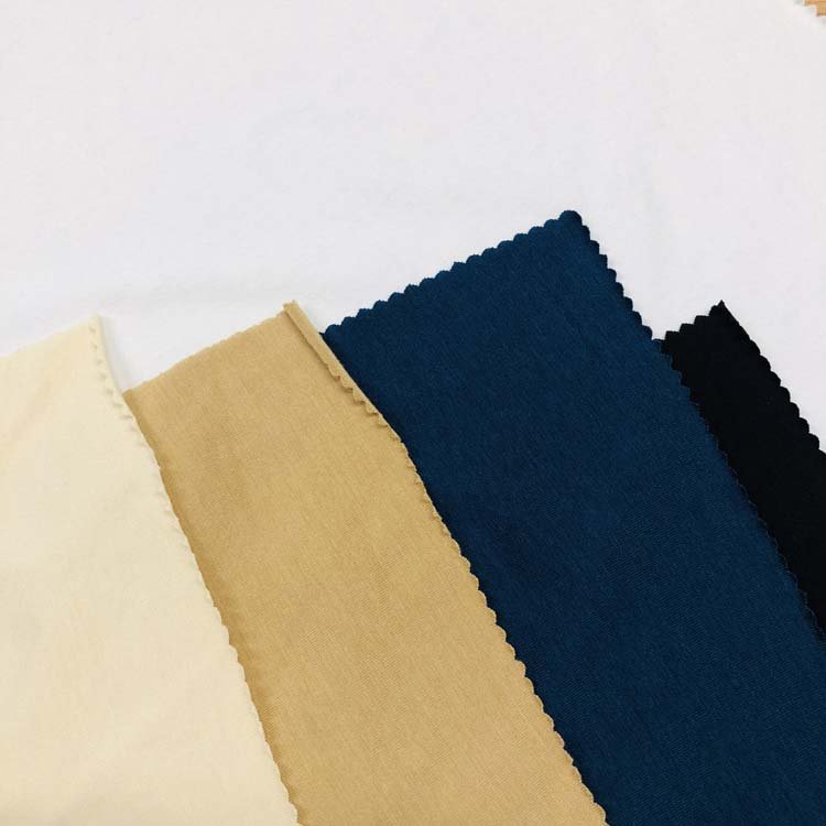 customized Organic 220gsm Bamboo 70%bamboo 25%cotton 5%spandex Bamboo Jersey Fabric for Clothes