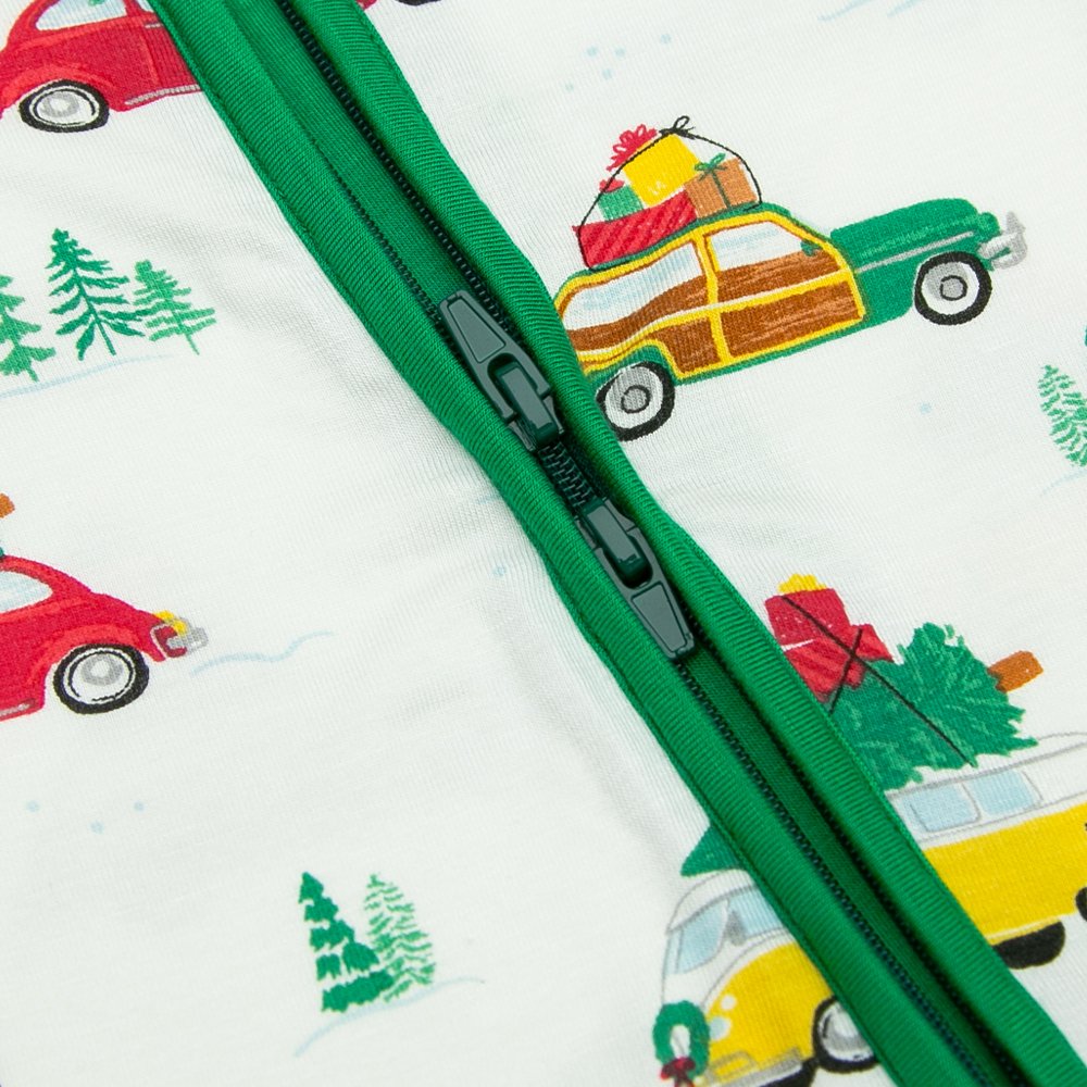 Custom Reactive Print Organic Bamboo Clothing Zip Baby Rompers Wholesale Baby Boy's and Girls' clothes Baby pajamas