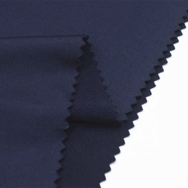 High Quality knit elastic french terry activated bamboo charcoal fabric