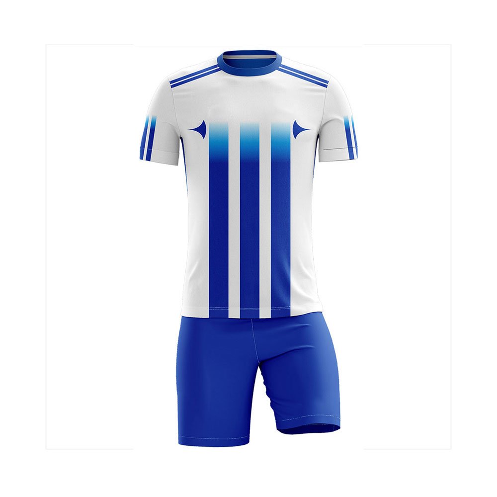 High Quality Custom Design Soccer Uniform Wholesale Price Polyester Sports Jersey Green with Name Printing Blank Team Name