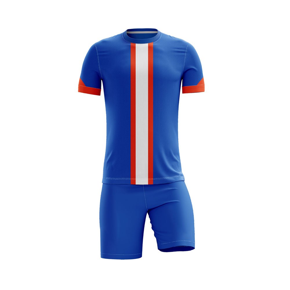 High Quality Custom Design Soccer Uniform Wholesale Price Polyester Sports Jersey Green with Name Printing Blank Team Name