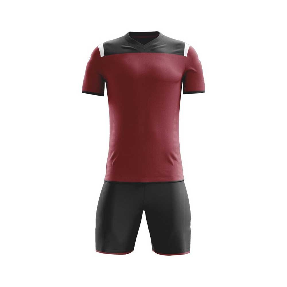 High Quality Custom Design Soccer Uniform Wholesale Price Polyester Sports Jersey Green with Name Printing Blank Team Name