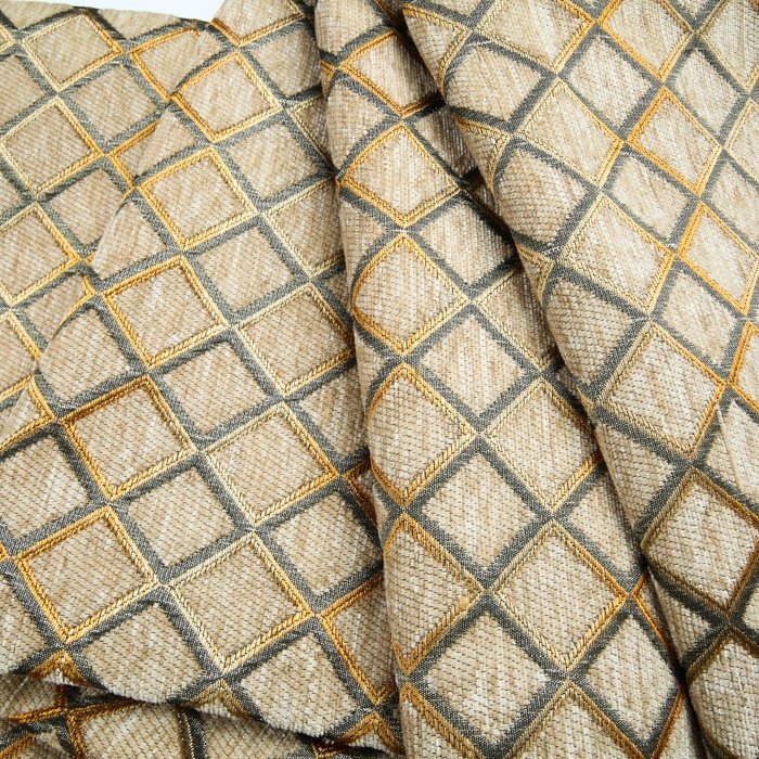 100% polyester china upholstery diamond fabric