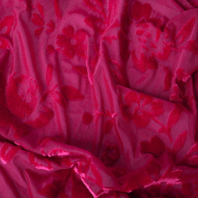 New design knit 4 way stretch burnout velvet fabric for garment clothing textile custom elastic fashion ripstop air underwear