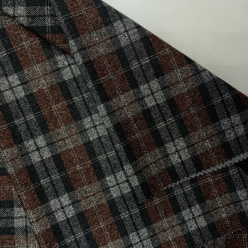 Good Quality 300gsm Classic Knitted Plaid Wholesale Custom 65/35/5 RT Roma Fa Printed Ponti Di TR King Roma Suit Fabric
