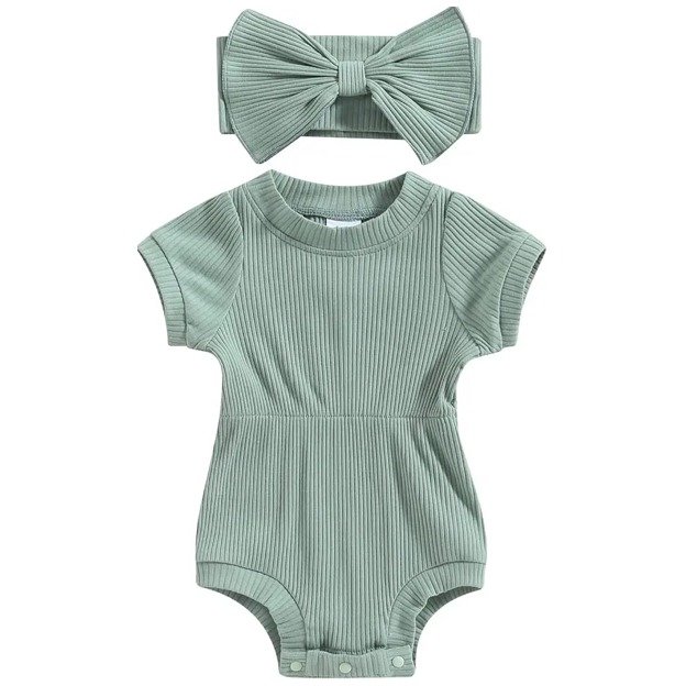 Autumn Organic Cotton Baby Boy Bodysuit Unisex Newborn Rompers Long Sleeves Casual Knitted Fabric Snap Button Closure Summer