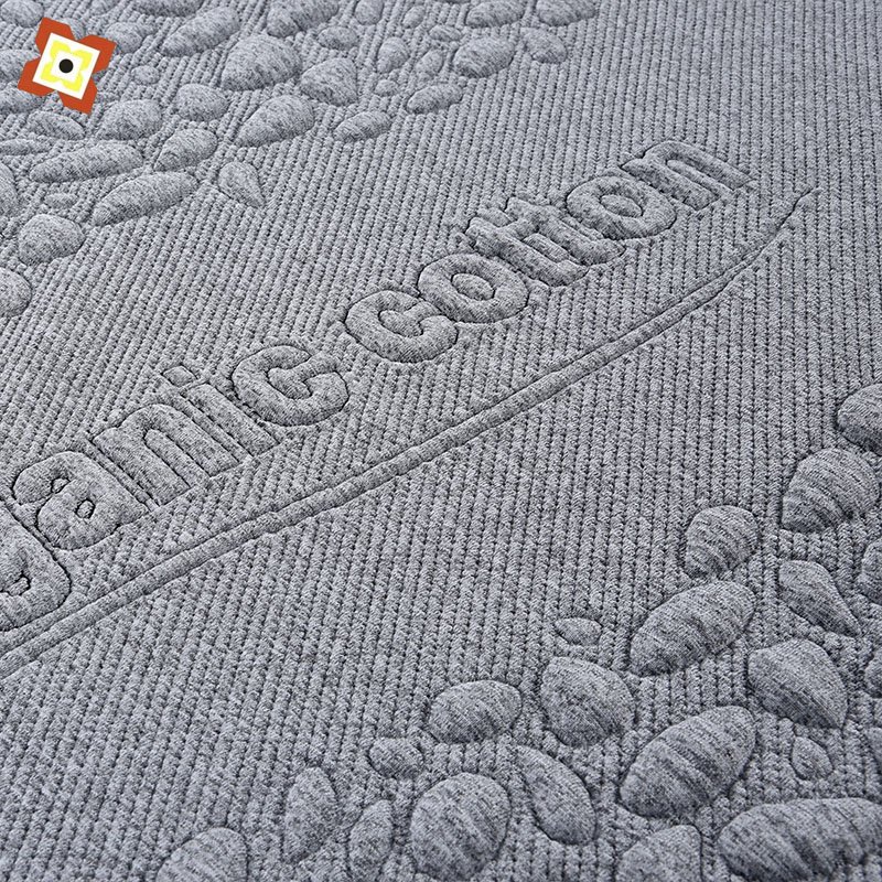 Factory direct selling home textile mattress fabric graphene polyester bamboo charcoal fiber Mattress pillow jacquard fabric