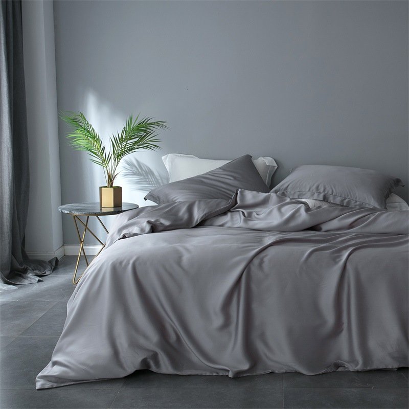 100% natural bamboo customized bedding set bed sheet set
