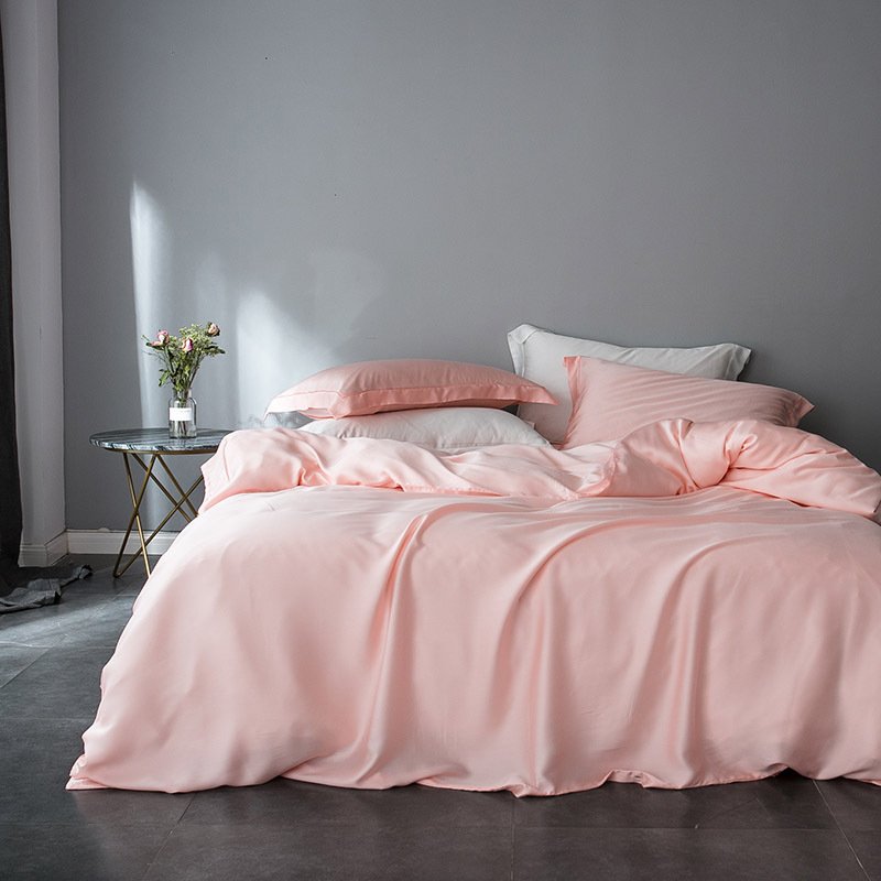 100% natural bamboo customized bedding set bed sheet set