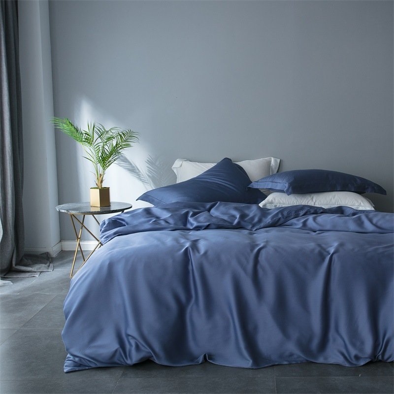 100% natural bamboo customized bedding set bed sheet set