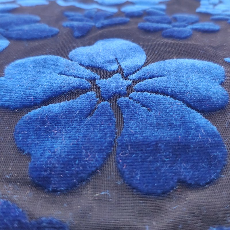 burnout velvet fabric for garment fashion textile custom clothing knitted 4 way stretch double dyeing elastic ripstop dance